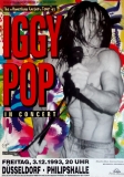 POP, IGGY - 1993 - In Concert - American Caesar Tour - Poster - Dsseldorf