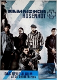 RAMMSTEIN - 2005 - Promoplakat - Rosenrot - Gruppe - Poster
