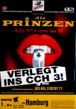 PRINZEN, DIE - 1997 - In Concert - Alles mitm Mund Tour - Poster - Hamburg