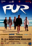 PUR - 1996 - Live In Concert - Abenteuerland Tour - Poster - Dsseldorf