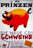 PRINZEN, DIE - 1995 - Promotion - Plakat - Schweine - Poster