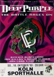 DEEP PURPLE - 1993 - Plakat - In Concert - Battle Rags On Tour - Poster - Kln