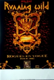 RUNNING WILD - 2005 - Plakat - In Concert - Rogues en Vogue Tour - Poster