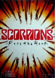 SCORPIONS - 1993 - Promotion - Plakat - Face the Heat - Poster