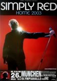 SIMPLY RED - 2003 - Live in Concert - Home Tour - Poster - Mnchen