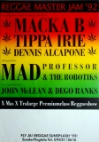 REGGAE MASTER JAM - 1992 - Macka B - Mad Professor - In Concert - Poster