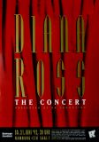 ROSS, DIANA - SUPREMES - 1992 - Plakat - In Concert - Tourposter - Hamburg
