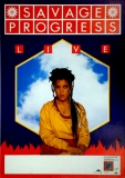 SAVAGE PROGRESS - 1984 - Plakat - Live In Concert - Celebration Tour - Poster