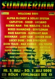 SUMMER JAM - 2002 - Plakat - Reggae - Seeed - Blondy - Wailers - Poster - Kln