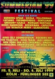 SUMMER JAM - 1999 - Plakat - Reggae - Freundeskreis - Gentleman - Kln