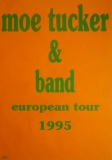 TUCKER, MOE - VELVET UNDERGROUND - 1995 - Tourplakat - European - Tourposter