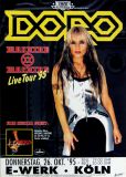 DORO - WARLOCK - 1995 - Plakat - Machine II Machine - Tourposter - Kln