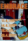 EMBRACE - 2000 - Tourplakat - Drawn from Memory - Tourposter