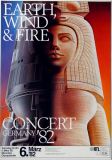 EARTH WIND & FIRE - 1982 - Konzertplakat - Concert - Tourposter - Mnchen