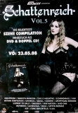 SCHATTENREICH - 2008 - Promotion - Plakat - Oomph - Marilyn Manson - Poster