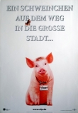 SCHWEINCHEN BABE IN DER GROSSEN STADT - 1998 - Filmplakat - Poster