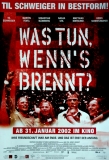 WAS TUN WENNS BRENNT - 2002 - Filmplakat - Klaus Lwitsch - Poster