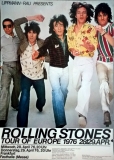 ROLLING STONES - 1976-04-28 - Plakat - European Tour - Poster - Frankfurt