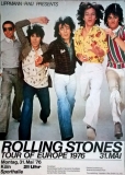 ROLLING STONES - 1976-05-31 - Plakat - European Tour - Poster - Köln