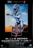 ROLLING STONES - 1998-09-02 - Plakat - Bridges to - Poster - Bremen (L)