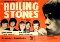 ROLLING STONES - 1967-03-29 - Konzerplakat - Achim Reichel - Poster - Bremen