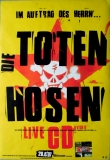 TOTEN HOSEN - 1997 - Promotion - Plakat - Im Auftrag des Herrn - Poster