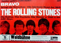 ROLLING STONES - 1965-09-15 - Konzerplakat - The Rattles - Poster - Berlin