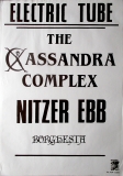 ELECTRIC TUBE - 1987 - Plakat - Nitzer Ebb - Cassandra Complex - Poster