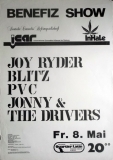 BENEFIZ SHOW - CANNABIS - 1981 - Plakat - PVC - Blitz - Poster - Berlin