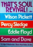 THATS SOUL - 1982 - Plakat - Pickett - Sledge - Sam & Dave - Poster - Wiesbaden