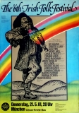 IRISH FOLK FESTIVAL - 1981 - Plakat - In Concert - Poster - Mnchen