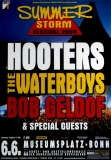 SUMMER STORM - 2004 - Konzertplakat - Hooters - Waterboys - Poster - Bonn