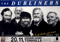 DUBLINERS, THE - 1996 - In Concert - Further Along Tour - Poster - Dsseldorf