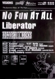 NO FUN AT ALL - 1997 - In Concert - Liberator - Big Knockover Tour - Poster