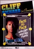 RICHARD, CLIFF - 1983 - Konzertplakat - Face to Face - Tourposter - Essen