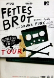 FETTES BROT - 2001 - Live In Concert - Schlecht Wetter Front Tour - Poster