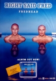 RIGHT SAID FRED - 2002 - Promotion - Plakat - Fredhead - Poster