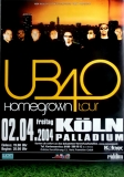 UB 40 - 2004 - Konzertplakat - Concert - Homegrown - Tourposter - Kln