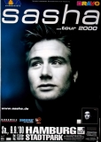 SASHA - 2000 - Live In Concert Tour - Poster - Hamburg