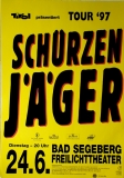 SCHRZENJGER - 1997 - Plakat - In Concert - Tourposter - Bad Segeberg