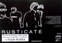 RUSTICATE - 2004 - Plakat - In Concert Tour - Poster