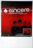 SINCERE - 2003 - Plakat - In Concert - Darkside Escort Service Tour - Poster