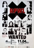 RPWL - 2014 - Konzertplakat - In Concert - Wanted - Tourposter