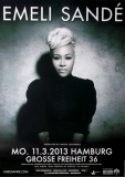 SANDE, EMELI - 2013 - In Concert - Our Version of Events Tour - Poster - Hamburg