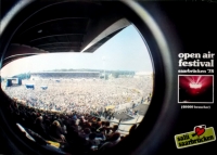 OPEN AIR FESTIVAL SAARBRCKEN - 1978 - Promoplakat - Poster