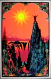 BLACKLIGHT - 1971 - Plakat - Garden Eden - Original - Schwarzlicht - Poster