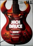 BRUCE, JACK - 1972 - Plakat - Gnther Kieser - Poster - Mnchen***