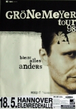 GRNEMEYER, HERBERT - 1998 - Concert - Bleibt alles...Tour - Poster - Hannover