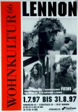 WOHNKULTUR 66 - 1997 - Ausstellung - Plakat - Lennon - Beatles - Poster
