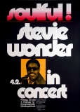 WONDER, STEVIE - 1972 - Plakat - Günther Kieser - Poster - Frankfurt